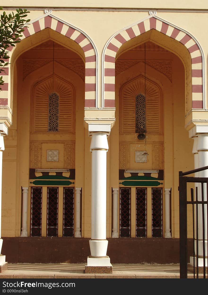 Entrance of mosque