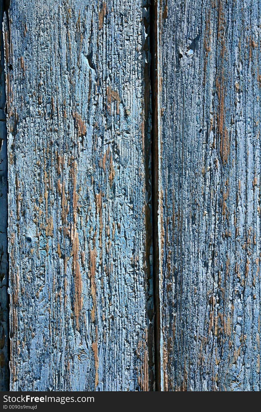 Part of old wooden door. Part of old wooden door