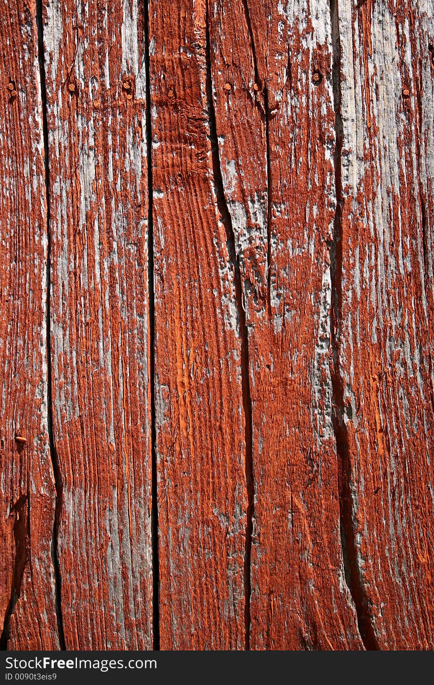 Part of old wooden door. Part of old wooden door