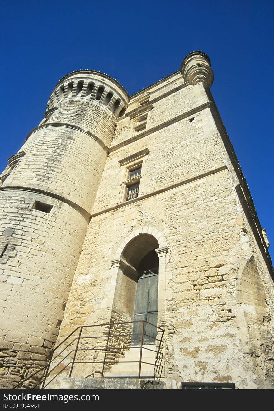 Medieval castle of Gordes, a picturesque antique village in Provence, France, europe. Medieval castle of Gordes, a picturesque antique village in Provence, France, europe