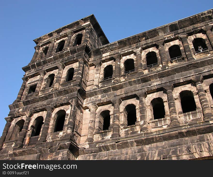 The Porta Nigra Close-up