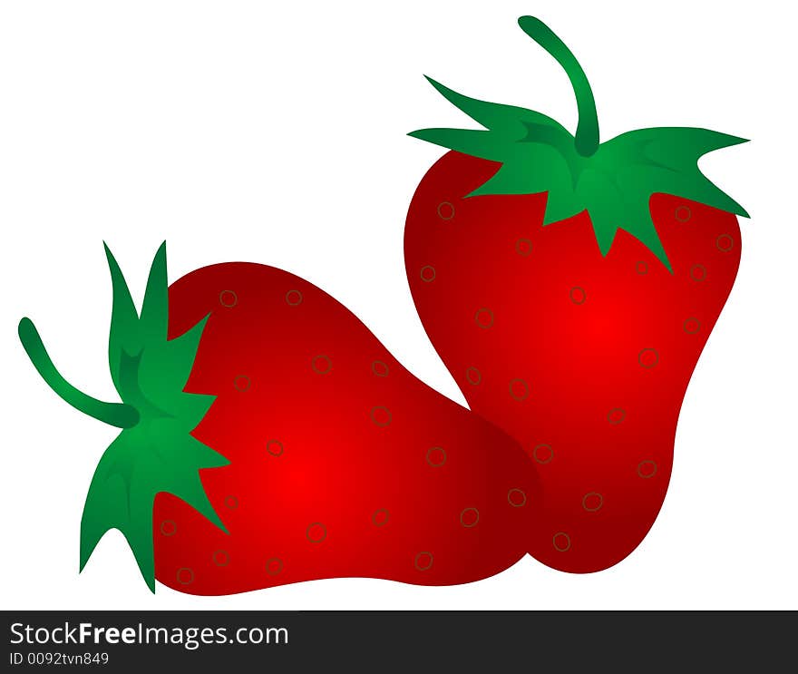 Strawberry Graphic