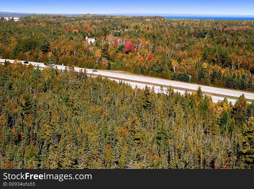 The natural beauty of the lakes rivers and trees of Michigan. The natural beauty of the lakes rivers and trees of Michigan