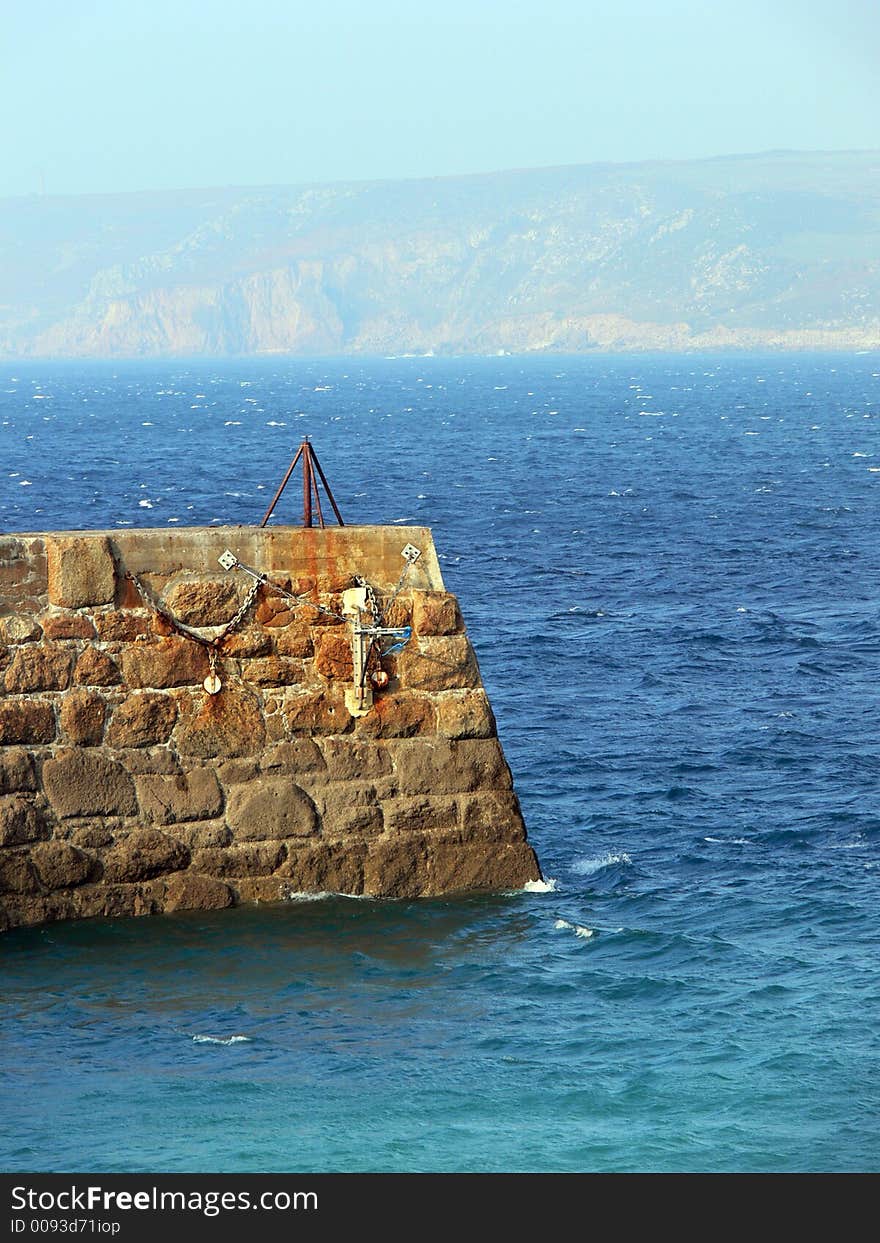 Harbour wall