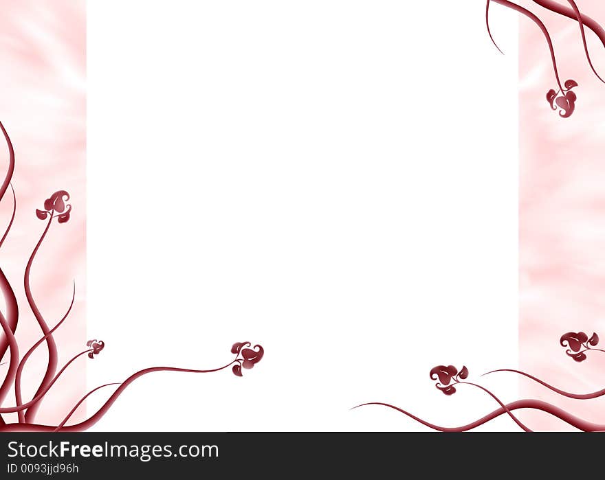 Red white background of love with ornaments and hearts. Red white background of love with ornaments and hearts