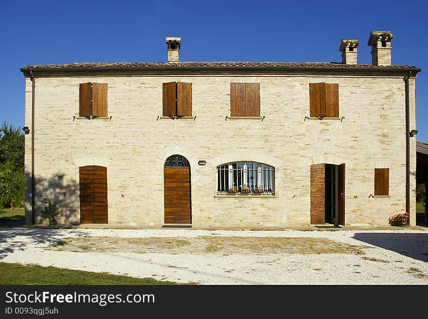 Old, summer holliday farmhouse in italy. Old, summer holliday farmhouse in italy