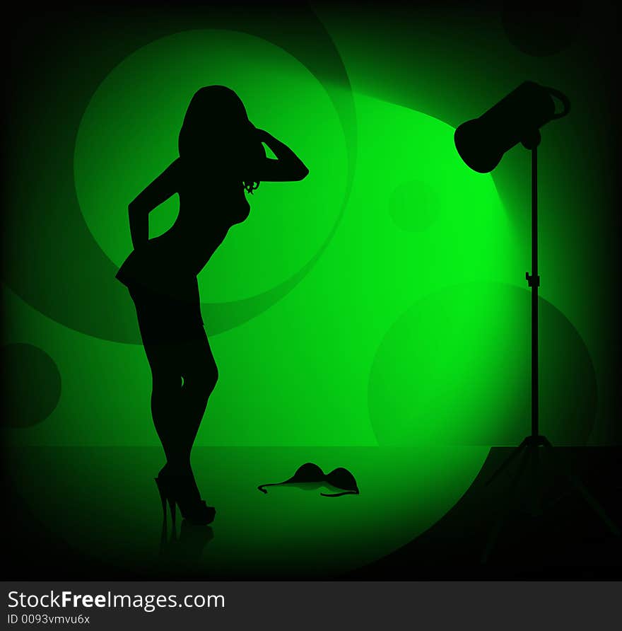 Female silhouette