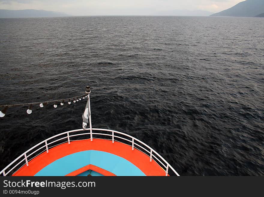 Cruise on the Aegean Sea in Greece