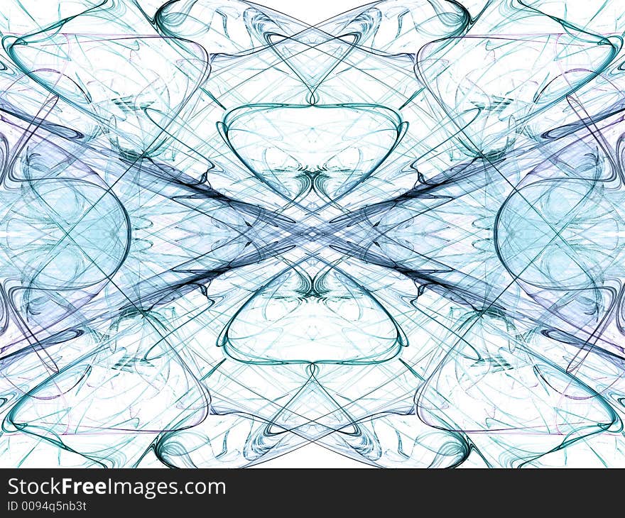 Fractal abstract background