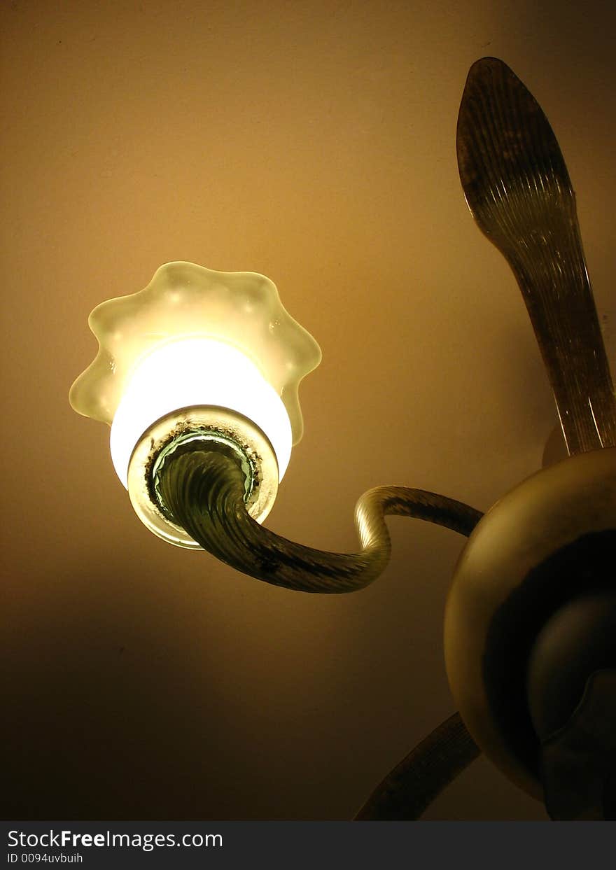 Lamp and light