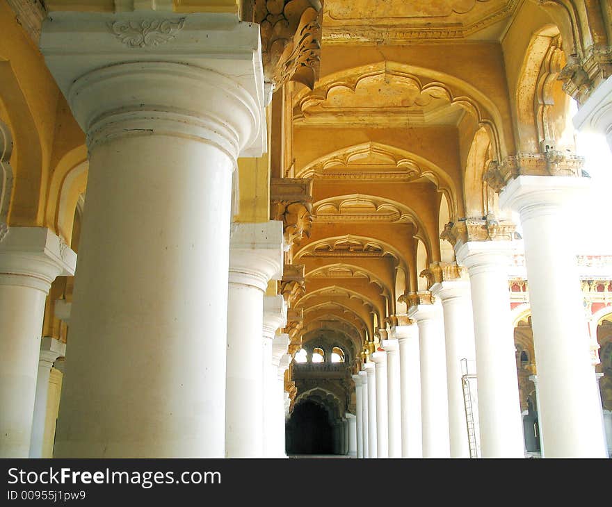 Centuries old building at madurai in south india. maintained by archeological department. Centuries old building at madurai in south india. maintained by archeological department.