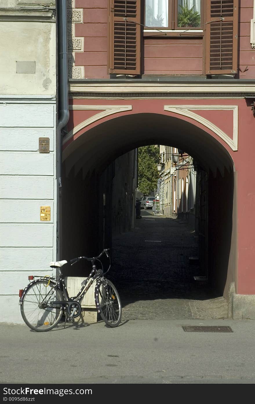 Bike on the street