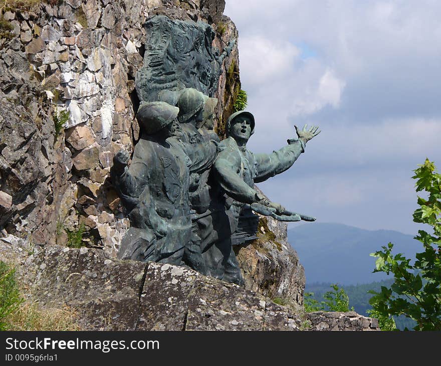 Monument for the soldiers of the WWI