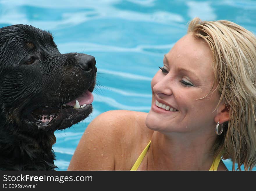 Swimming pool model