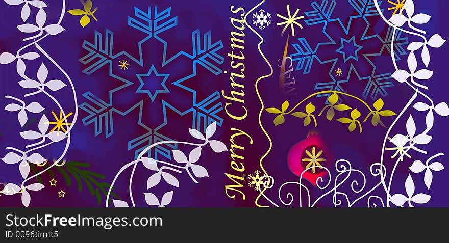 Ornamental colorfull motiv for christmas. Ornamental colorfull motiv for christmas