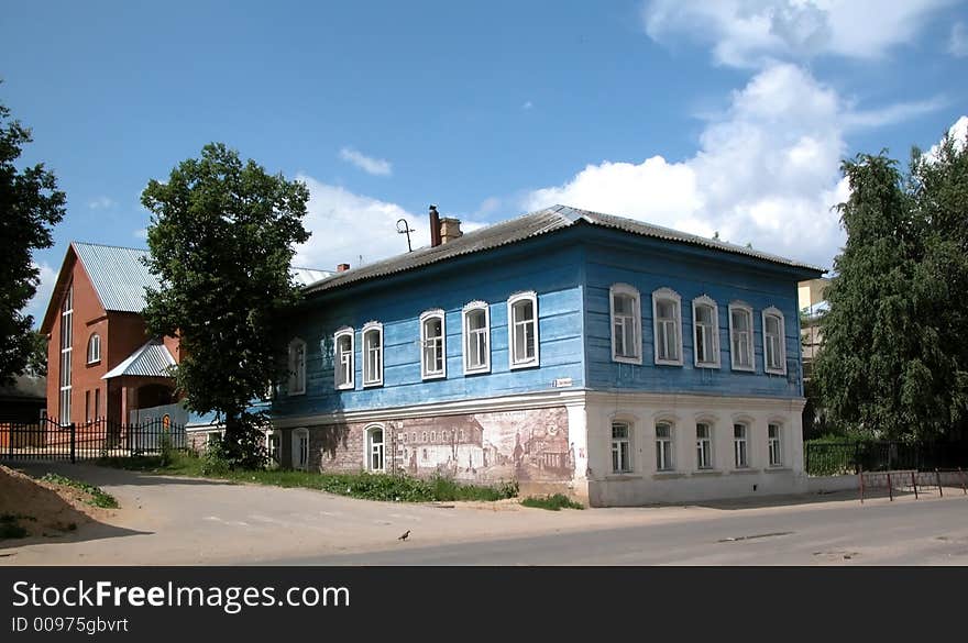 Old house in Borovsk city