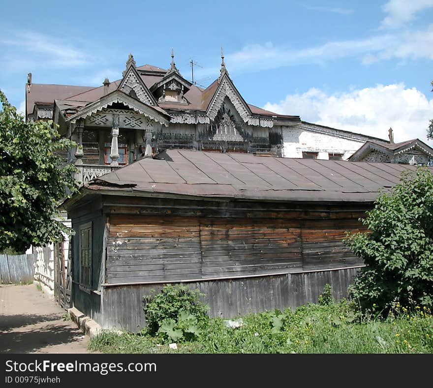 Old house in Borovsk city