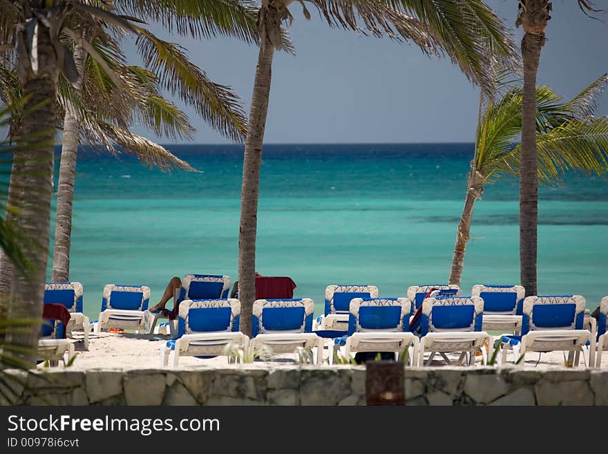 Mexico on beach ocean