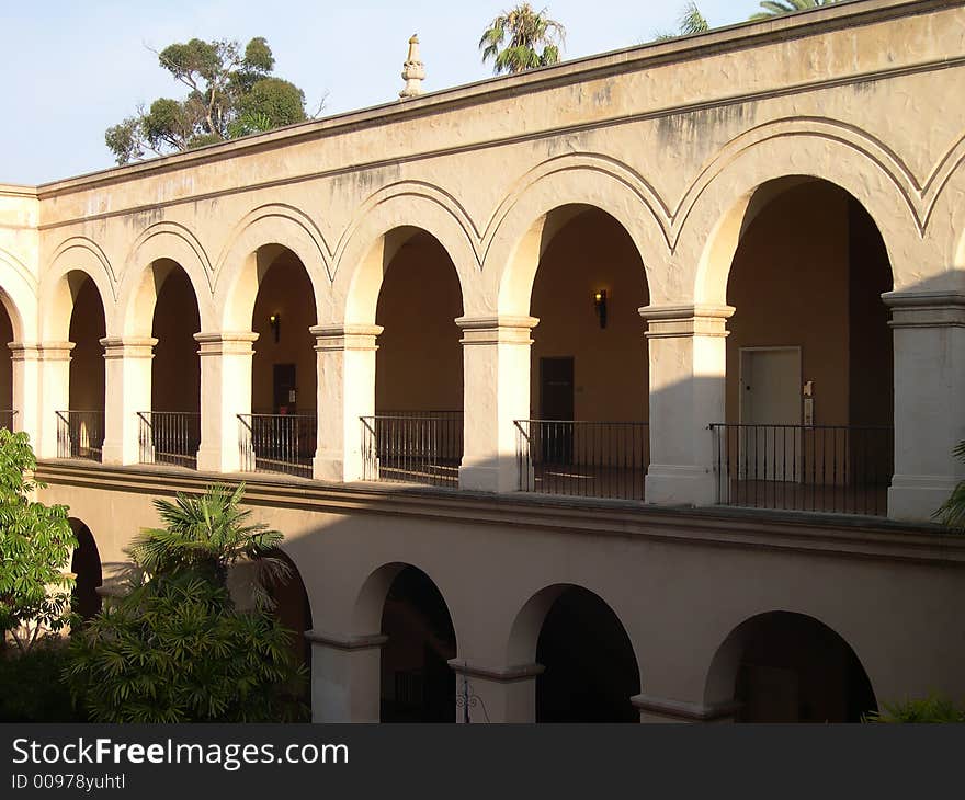 The Courtyard Wall