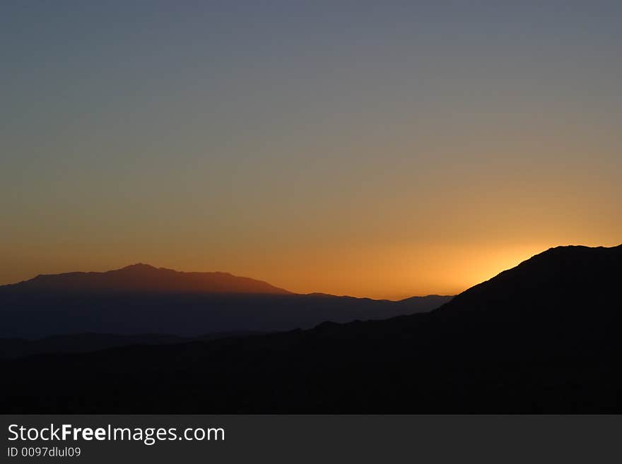 Desert Sunset