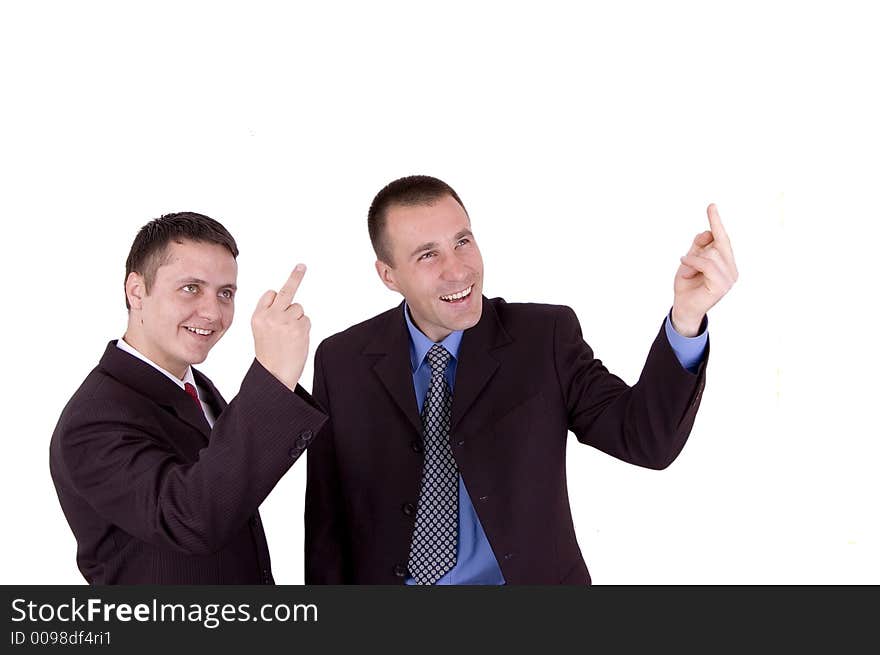 Photo of a two young business mens. Photo of a two young business mens...