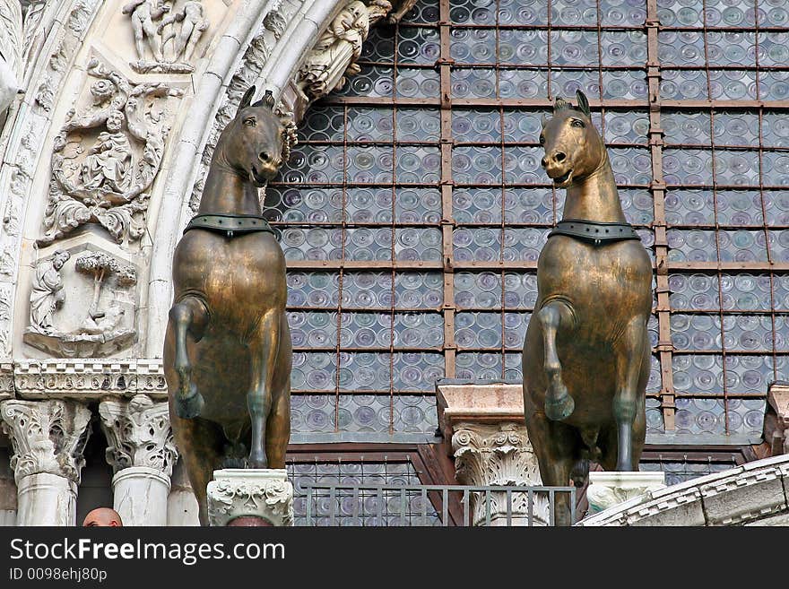 Historic Building Detail Of Venice