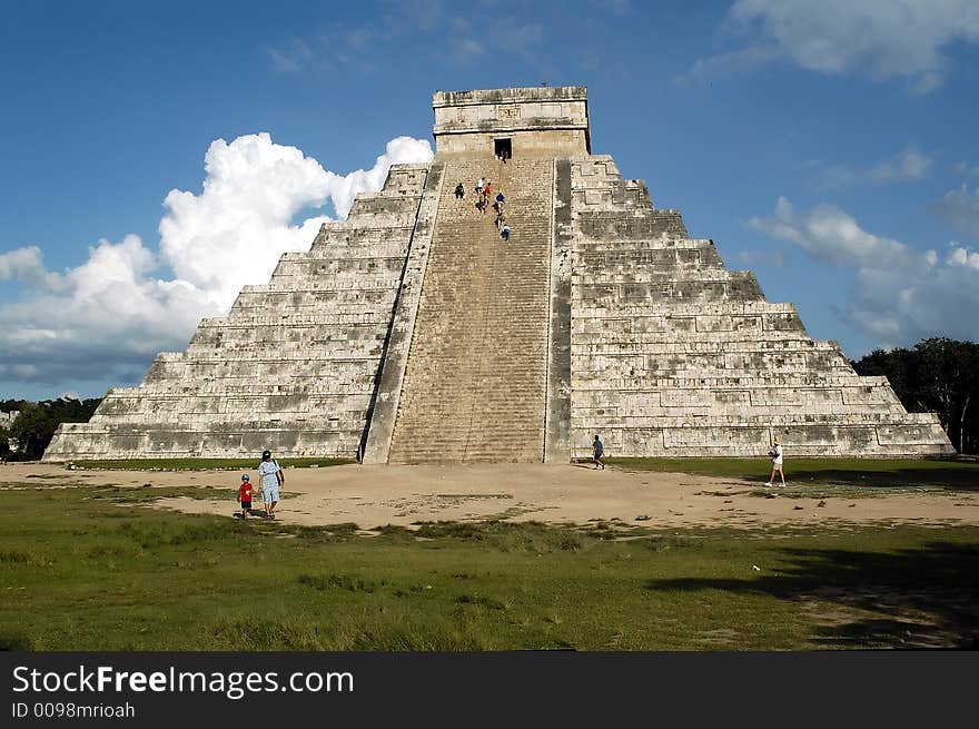 Mayan place of workship in mexico. Mayan place of workship in mexico