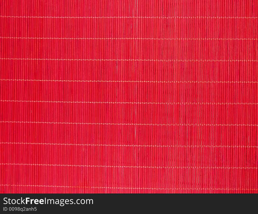 Isolated red bamboo texture, fine japanese art