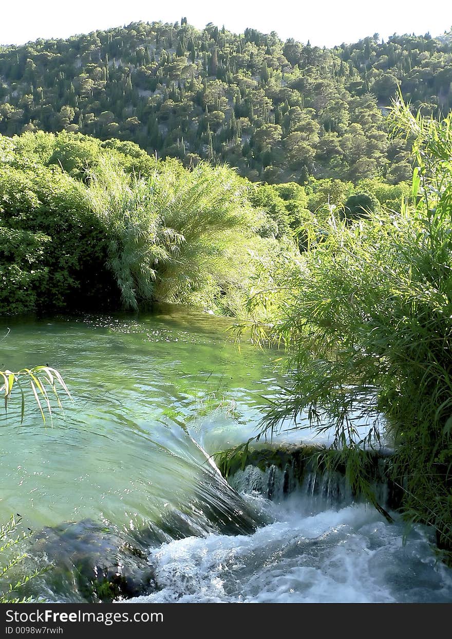 Water cascade