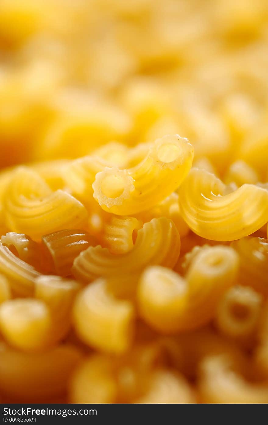 Noodles prepared for boiling