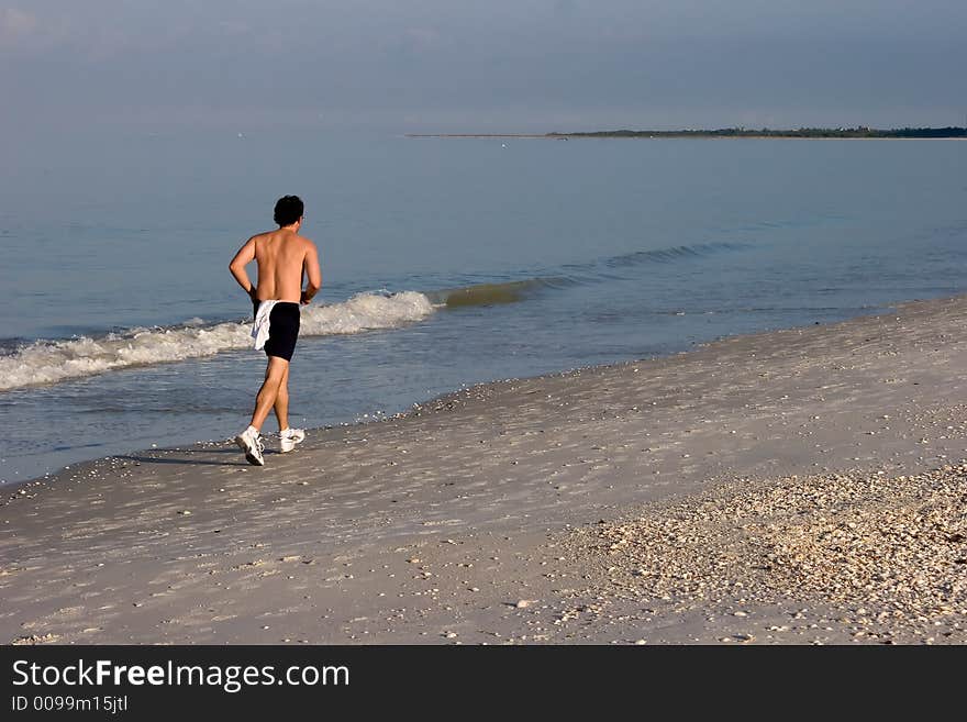 Man Jogging