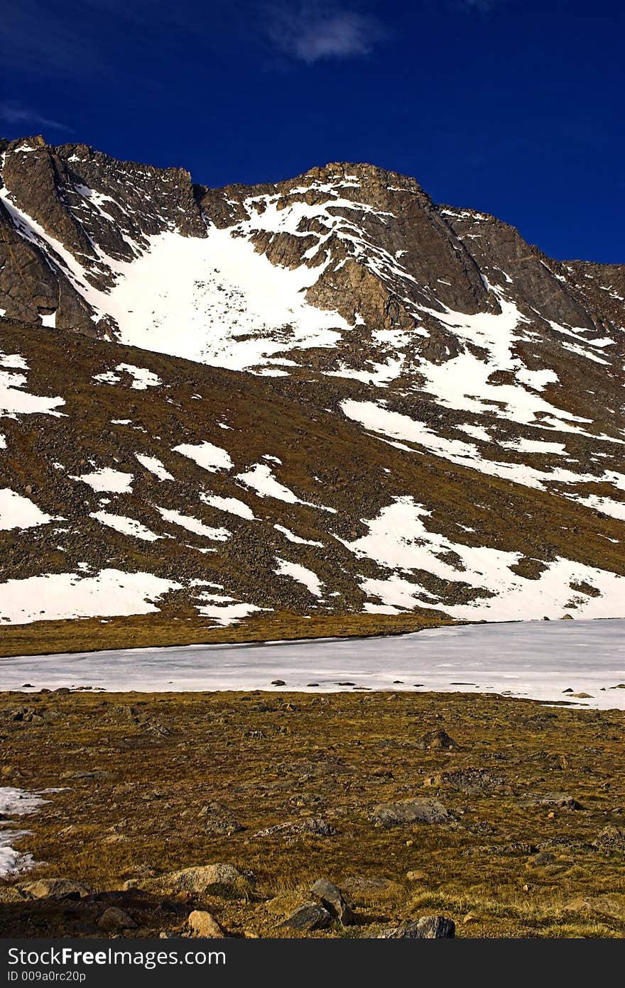 Mountain and Blue Skies in Colorado. Mountain and Blue Skies in Colorado