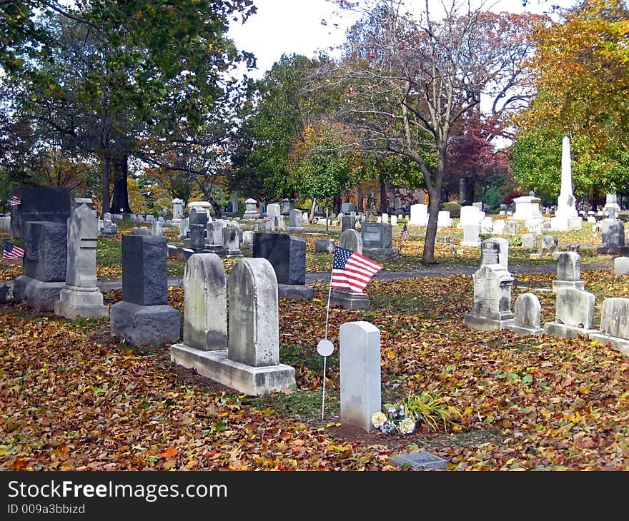 Cemetery in Autumn 9