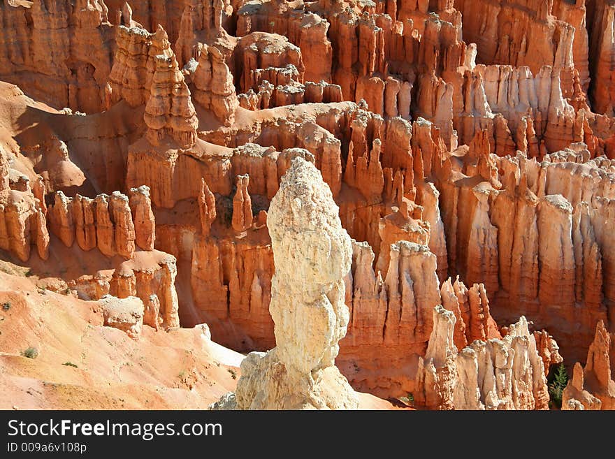 Unique Rock Formations at Bryce Canyon