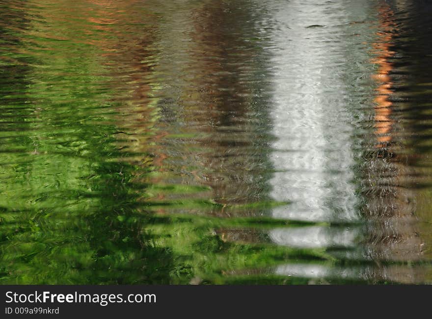 Wolf Creek Falls Reflection