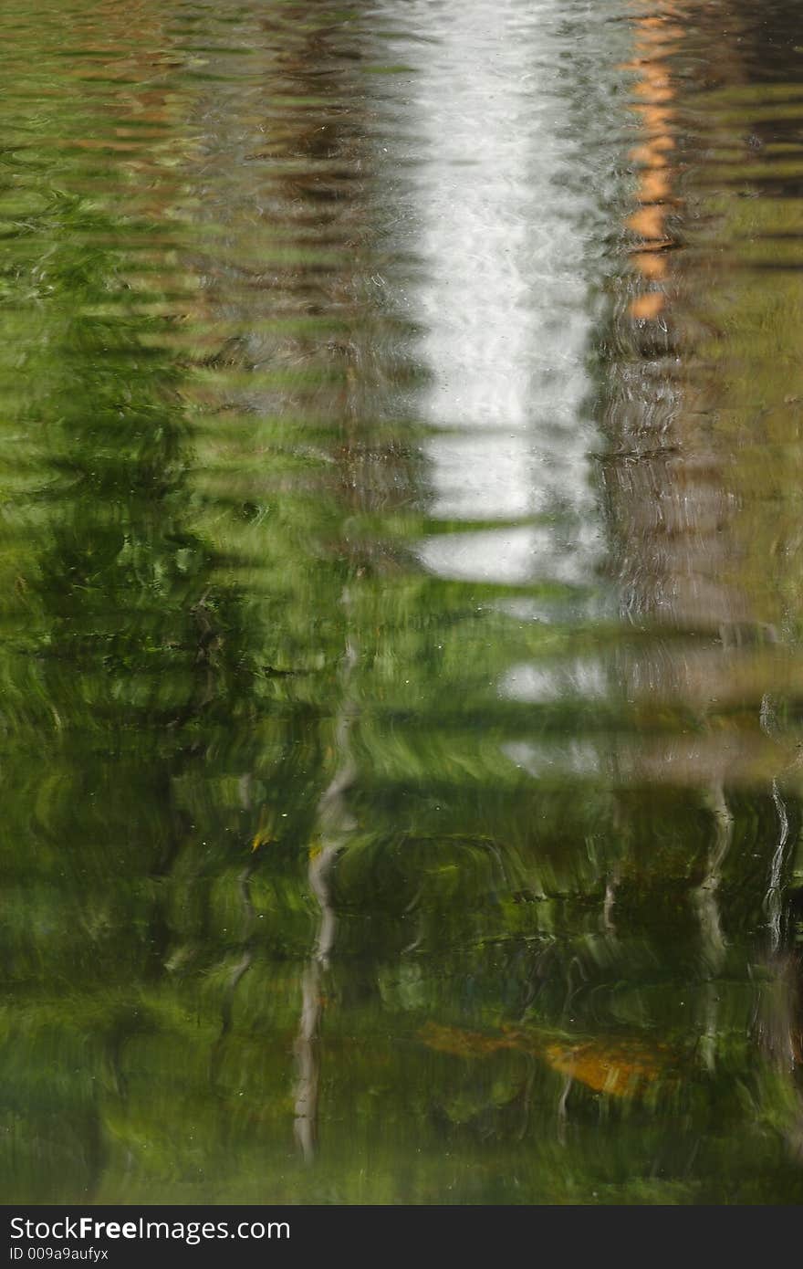 Wolf Creek Falls Reflection