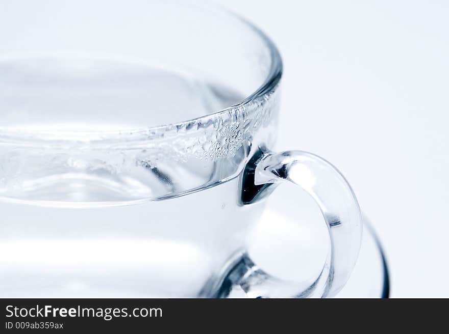 Teacup with water