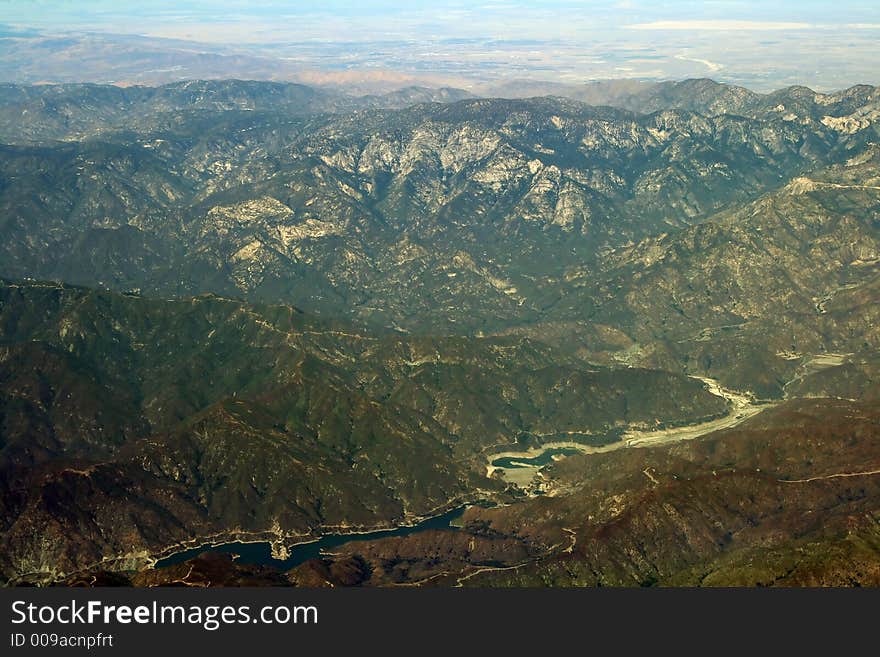 River In Mountains