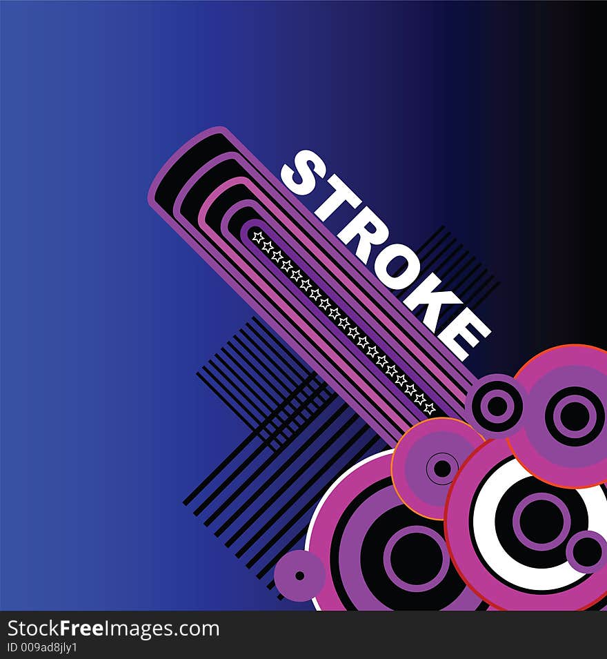 Blue Stroke