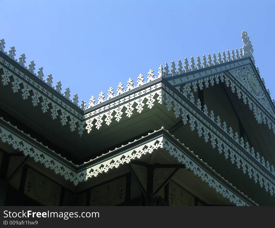 Historic building in Bangkok near the Zoo