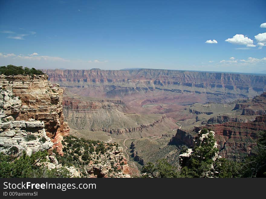 Wide Open Grand Canyon Scenic