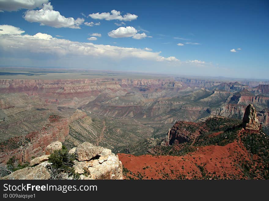 Wide Open Grand Canyon Scenic