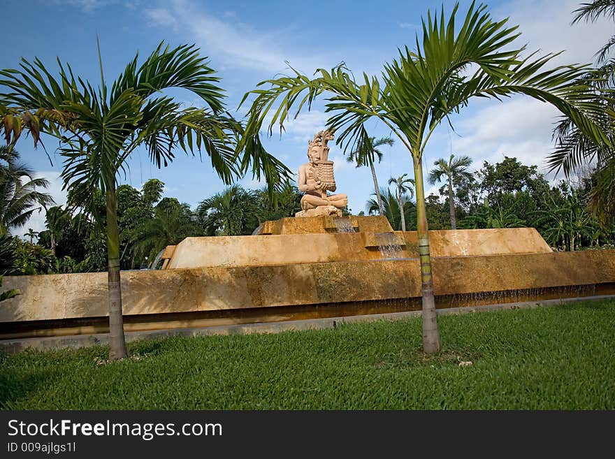 Mexico resort nearby entrance