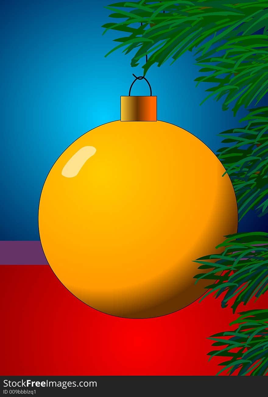 Golden Ornament