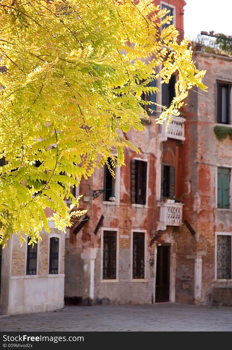 An example of Venetian architecture. An example of Venetian architecture.