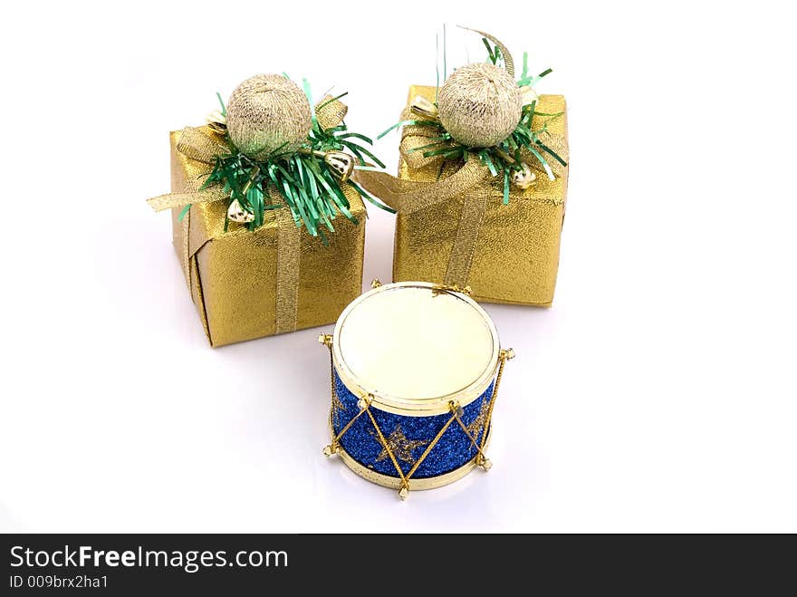 Giftbox And Drum