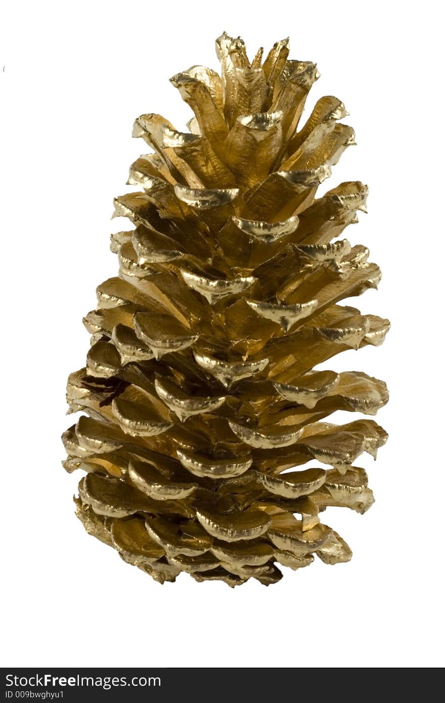 Gilt Pine Cone Alpha