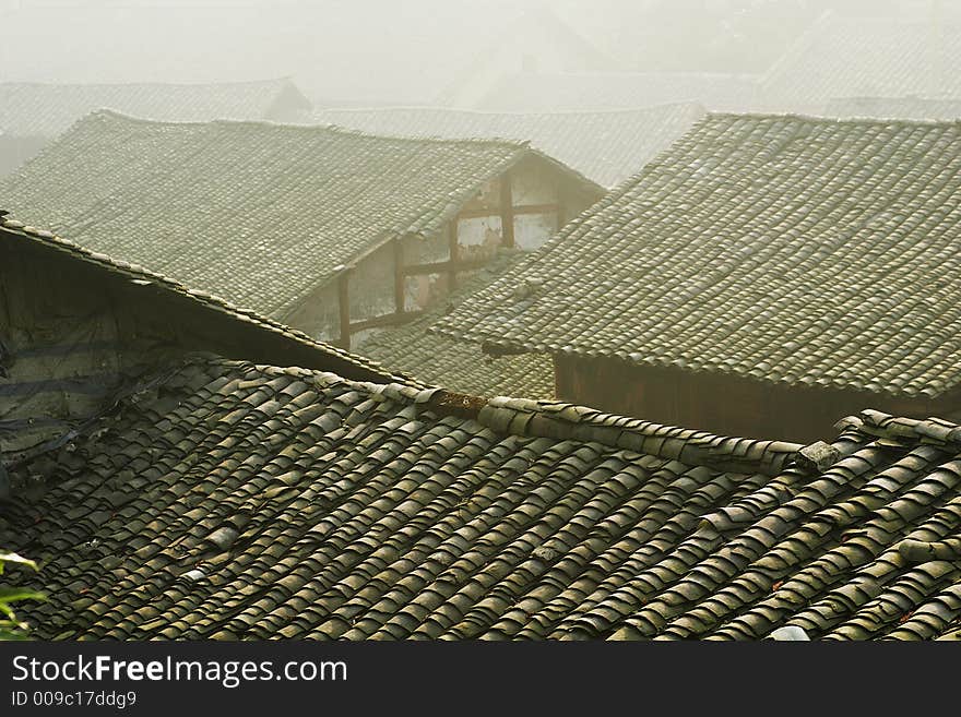 Tile roof