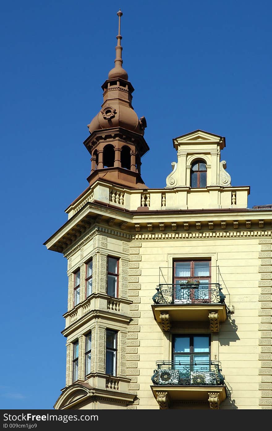 House With Small Tower