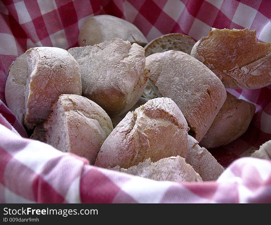 Basket with Bread